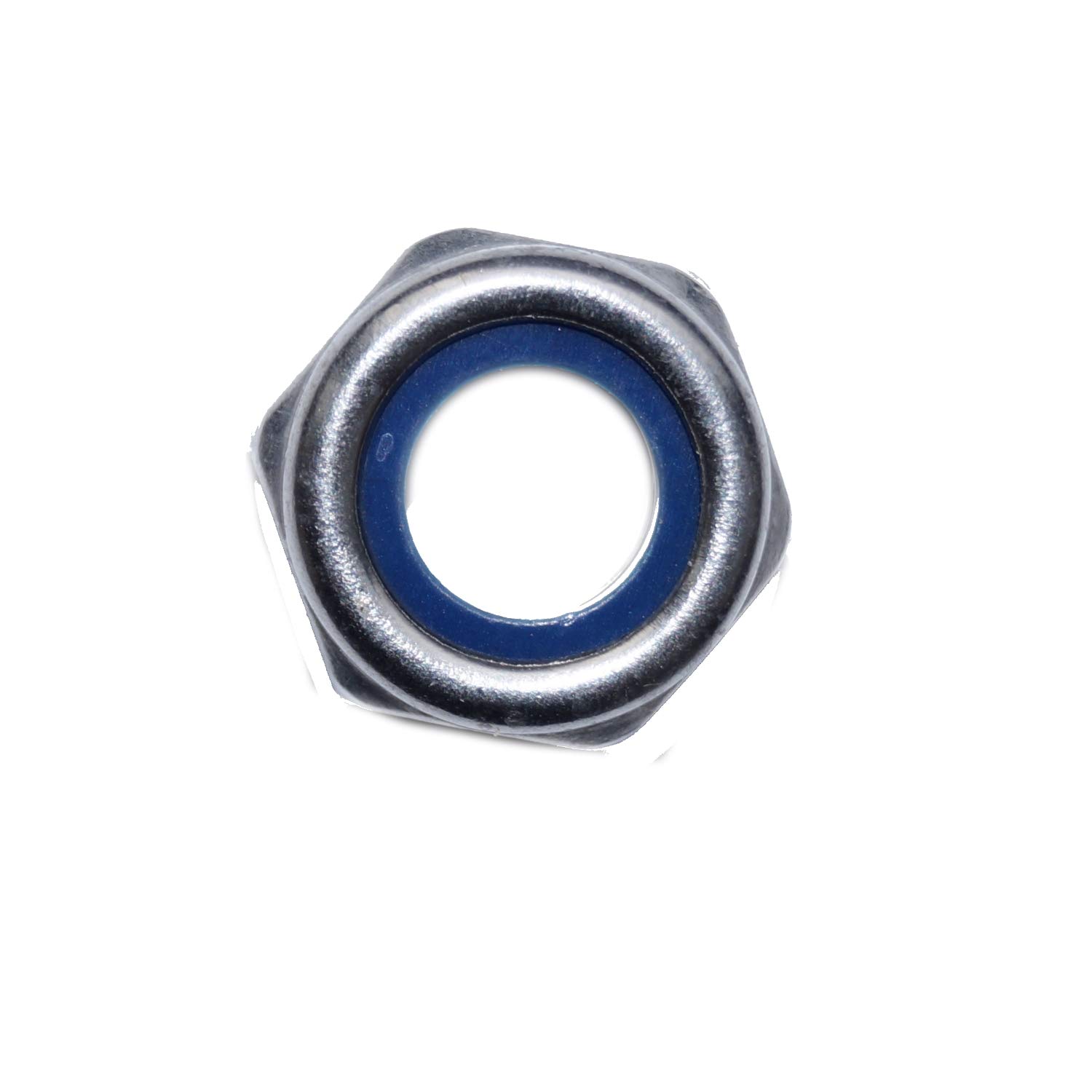 Tuercas hexagonales DIN 985 M4 hasta M8 Gleitmo autoblocante, forma baja, acero inoxidable A2