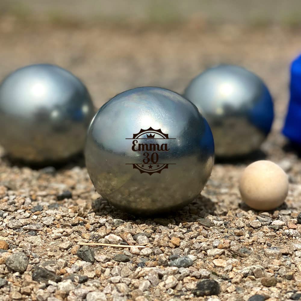 Personalisierte Boule-Kugeln - Name und Motiv
