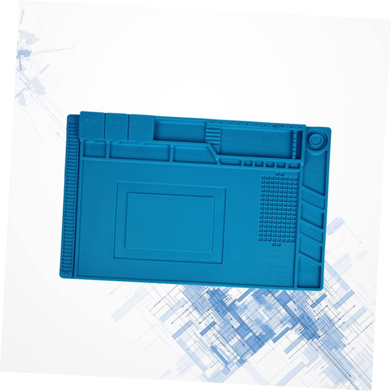 S Silicone Repair Mat for Mobile Phone Computer Maintenance Sections for Organized Electronics Repair Work