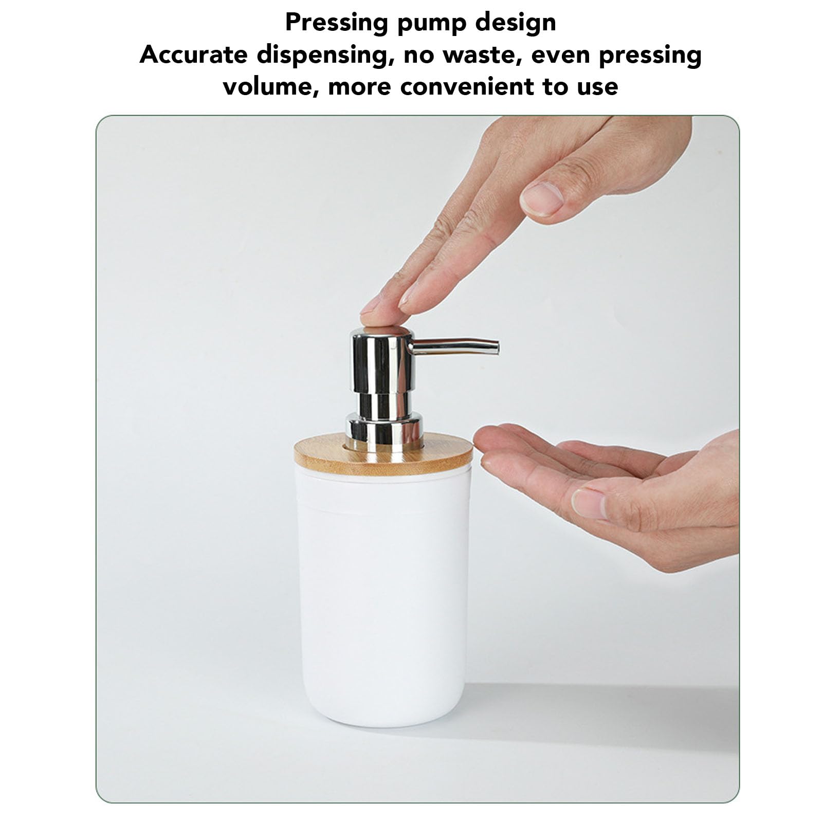 6pcs Accesorios de baño, PP Basura Puede jabón dispensador de jabón Plato de Cepillo de Dientes Tope brochador para el Cepillo para el Inodoro para el hogar inauguramiento