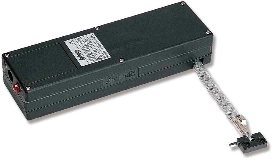 AprimaticVaria Electric Actuator for Window Frames, Fanlights and Skylights, Black