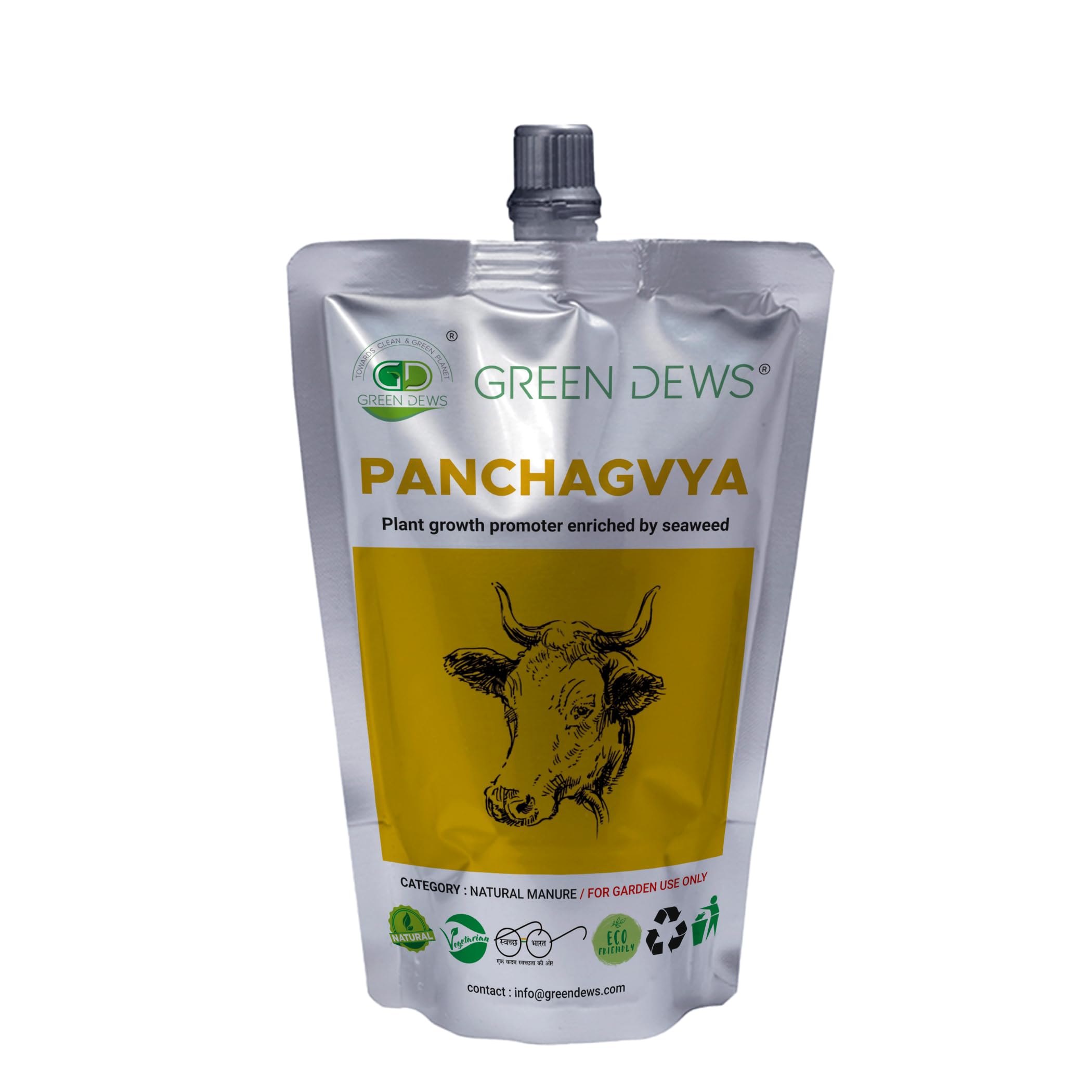 See full amazon price history chart for Green Dews Panchgavya fertilizer/Panchakavyam - 95% Dung Fiber Free, 100% Water Soluble, Rich & Thickened Hue, Twice the Potency -Panch-500ml Green Dews Panchgavya fertilizer/Panchakavyam - 95% Dung Fiber Free, 100% Water Soluble, Rich & Thickened Hue, Twice the Potency -Panch-500ml (B0B5NFNZZF) Amazon Price History, Amazon Price Tracker