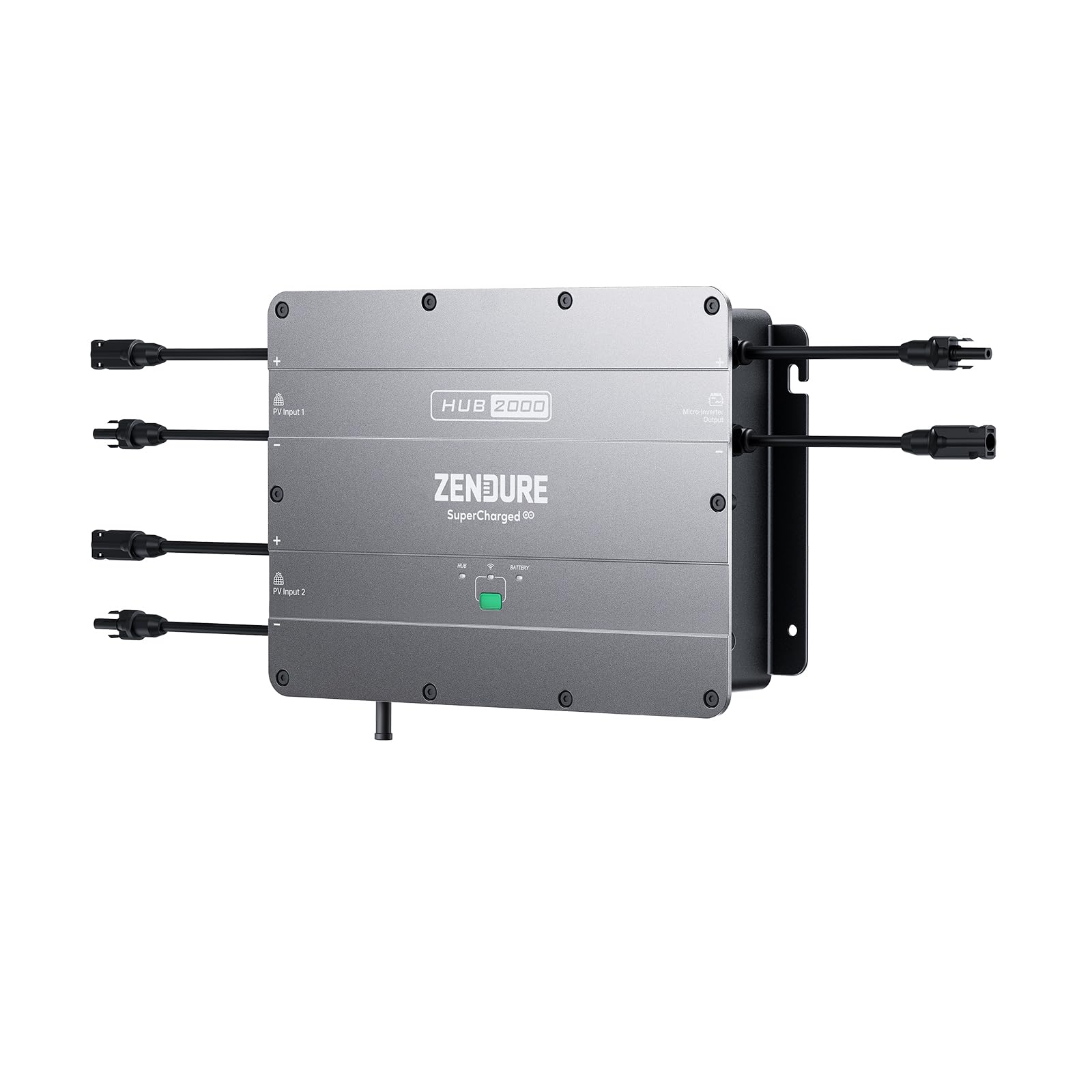 Zendure SolarFlow Hub 2000, 1800 W Solar-Eingang, 0-1200 W Ausgang, APP, IP65, kompatibel mit Zendure AB1000 (S), AB2000 (S), AB2000X Speicherbatterien