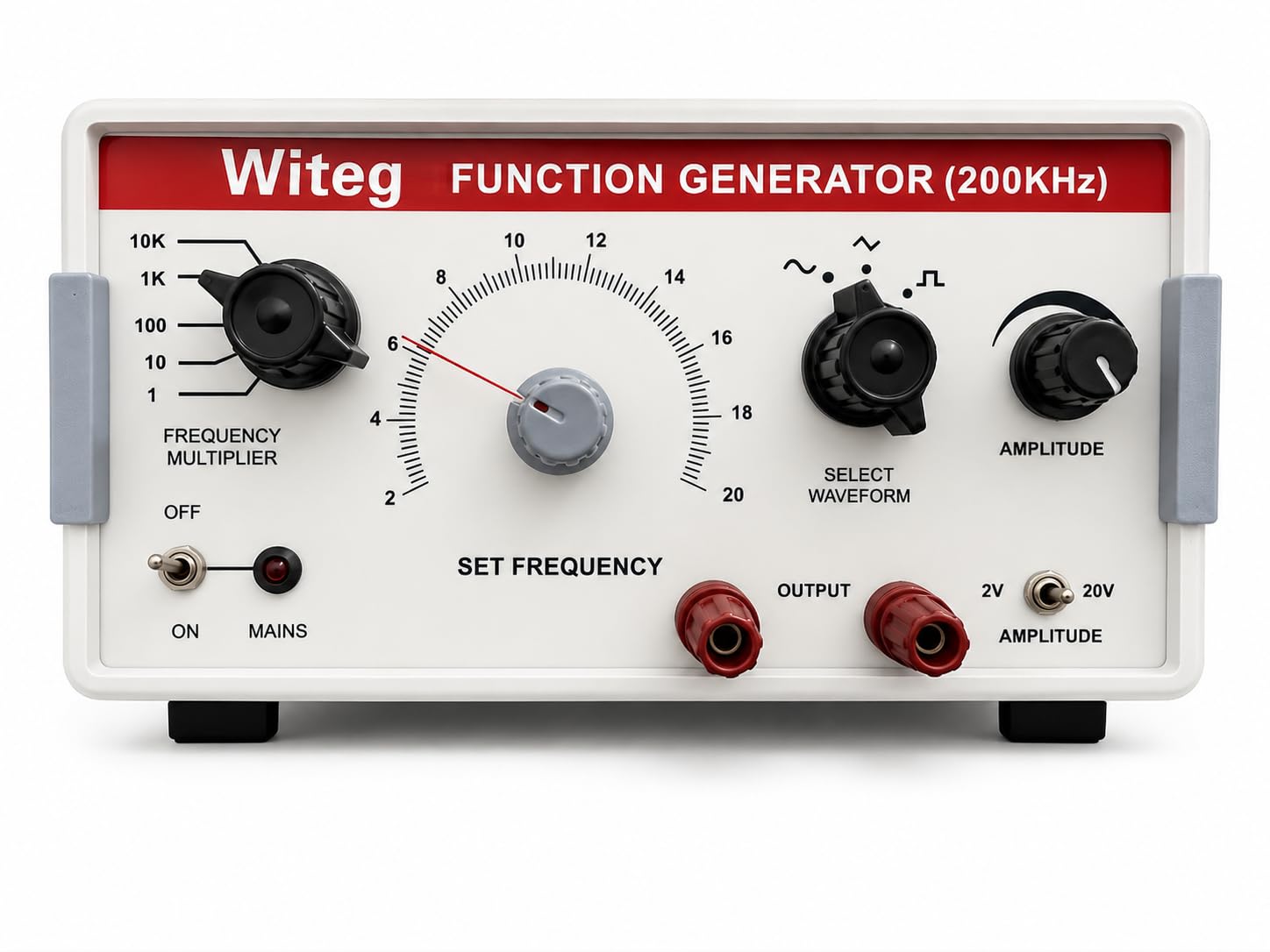 Analog Audio Frequency Function Generator 0 Hz to 100KHz | Sine, Square & Triangle Wave Output | Variable Frequency & Amplitude Control |-image-34