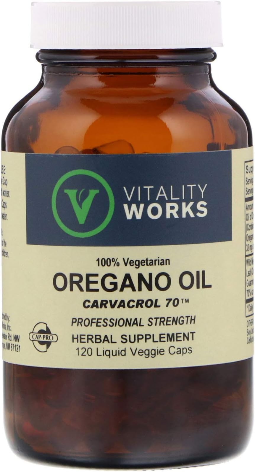 Oregano Oil, 120 CT