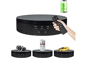 Remote Control Rotating Display Stand, Display Turner for Photography