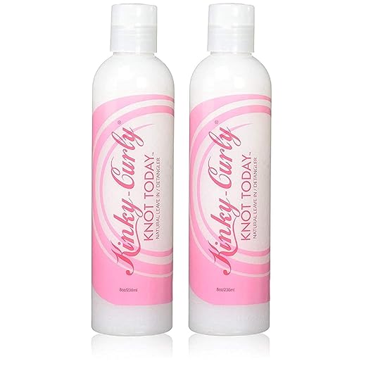 Kinky-Curly Knot Today Leave In Conditioner/Detangler - (2 Pack of 8 oz)