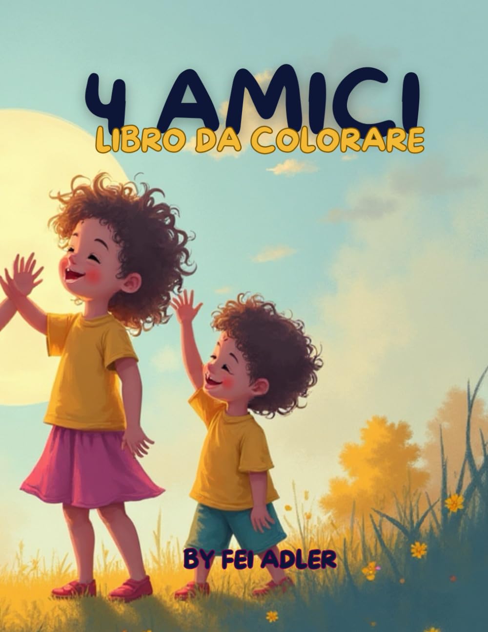 4 Amici: Libro da Colorare