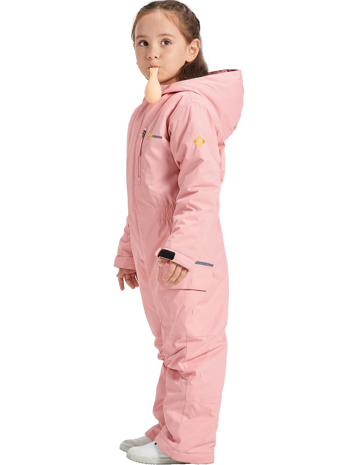GEMYSE Bambini Tute da sci monopezzo Tute da sci Ragazzi ragazze inverno snowboard all'aperto tuta da neve impermeabile