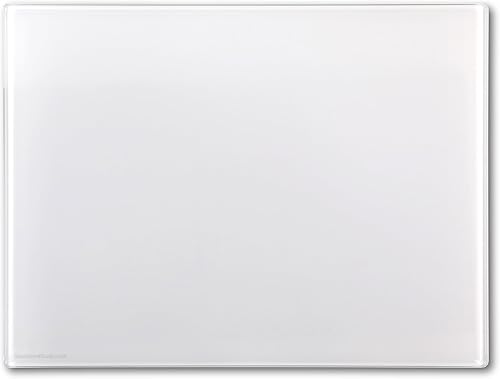 Miniatura 10 de GLASSBOARD STUDIO Paleta de pintura de vidrio templado ultra transparente para pintura acrílica y al óleo, grosor de 14 de pulgada, bajo hierro,