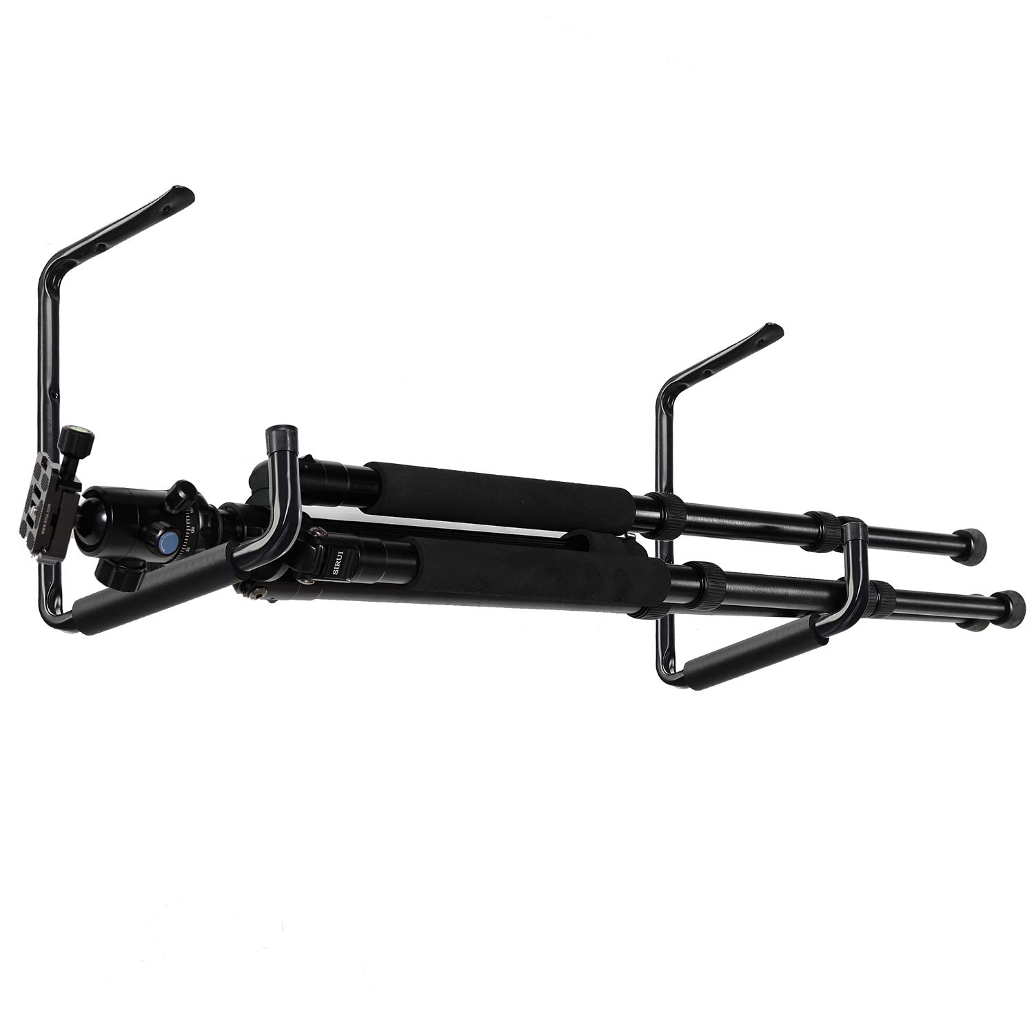 Lot De 4 Gros Crochets Pour Poutres De Garage - Charge Max 22.5 Kg - Pour Vélo, échelle, Outils - Installation Sans Vis