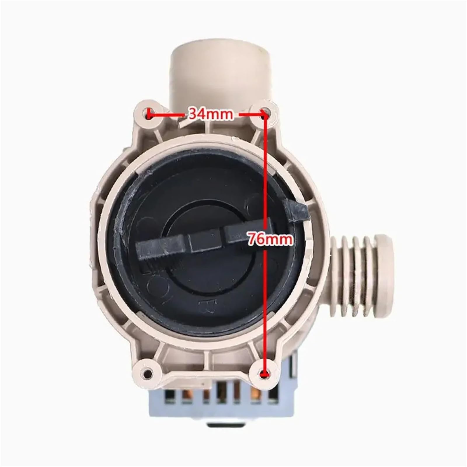 Ablaufpumpe für Waschmaschinen, Kompatibel mit Haier 0022150033660401A