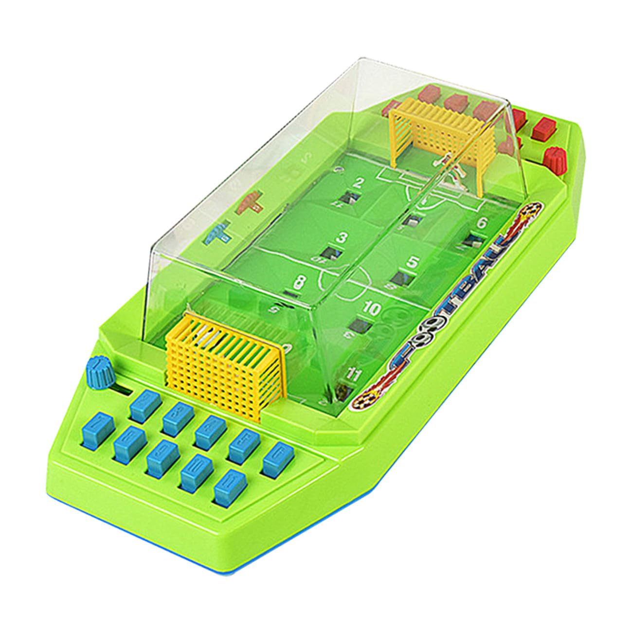 Mini Giocattolo da Calcio Balilla da Tavolo per Ragazzo Ragazza, Gioco Interattivo in Plastica Durevole, Dimensioni Compatte per Feste e Compleanni, Gioco Educativo