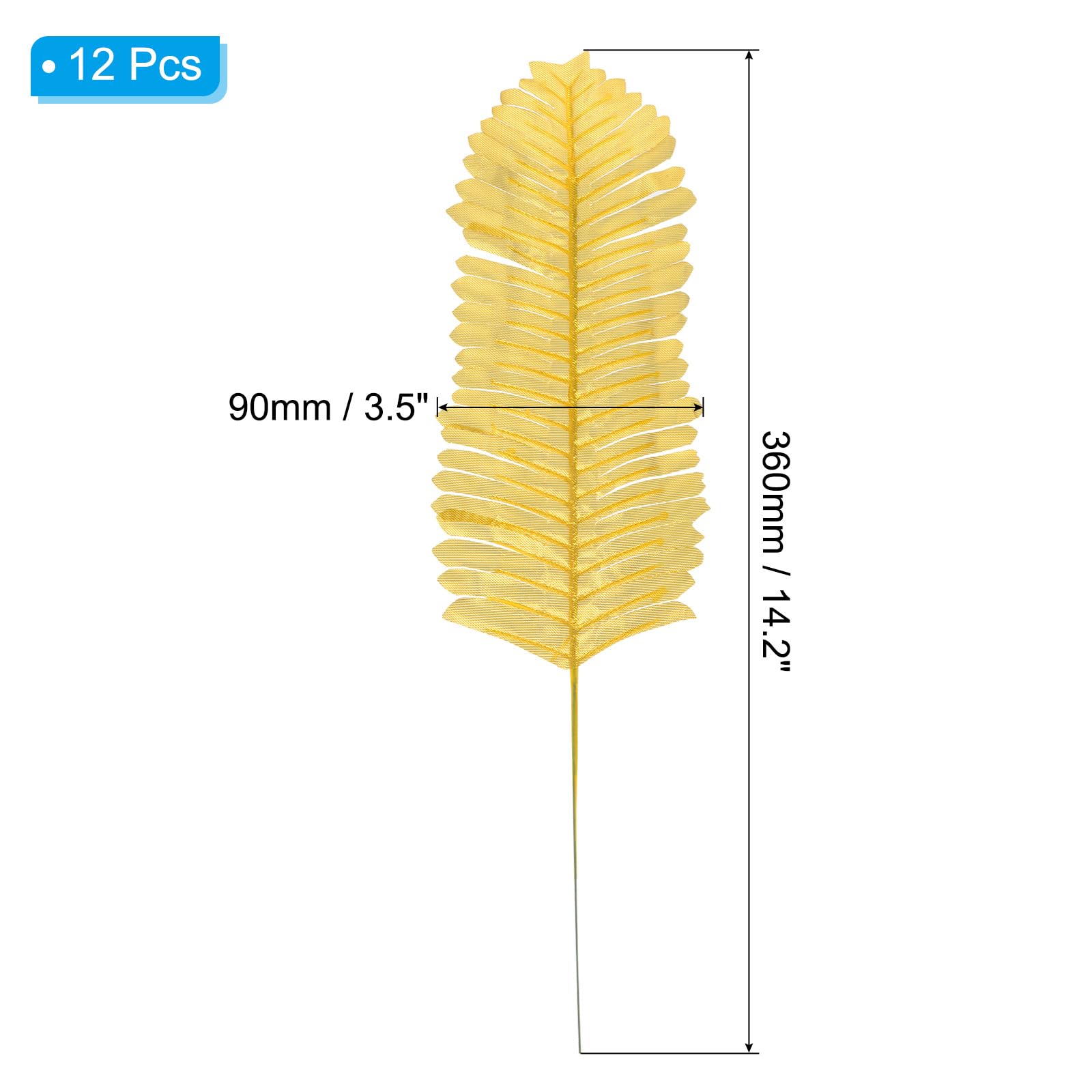 PATIKIL Gold Palm Leaves - Image 2