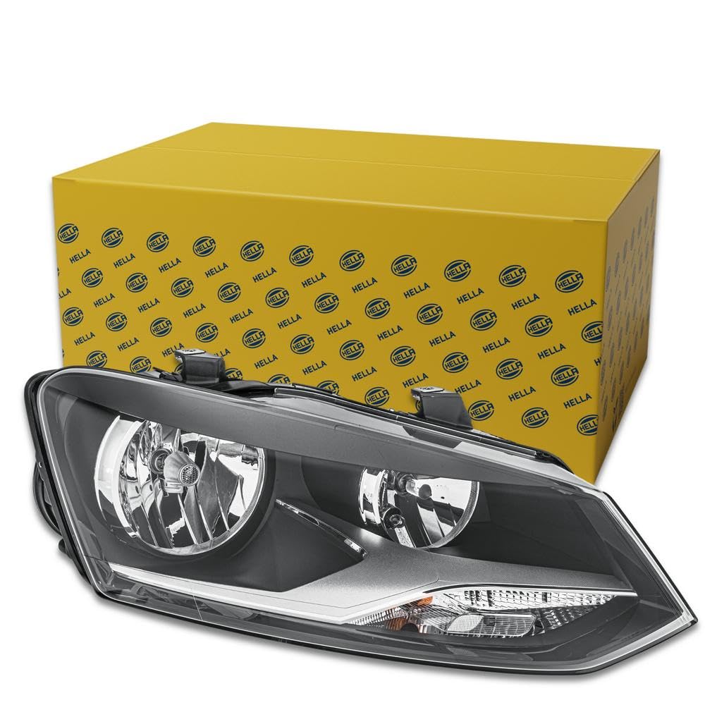 HELLA 1EE 247 051-021 Scheinwerfer - VW Polo (6R1, 6C1) - ECE - für Rechtsverkehr - rechts