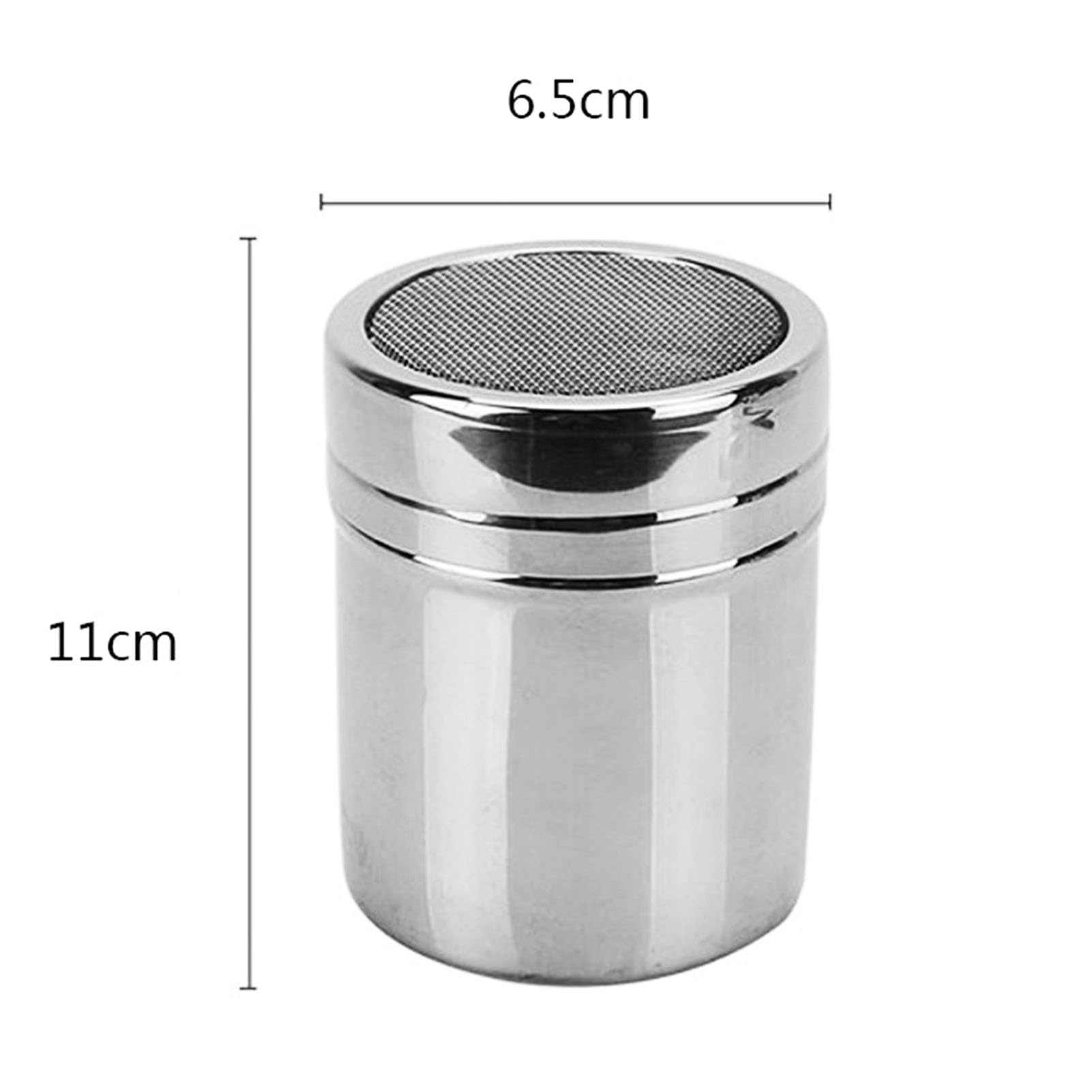 Set 4 Shaker Mini In Acciaio Inox Per Spezie - 5ml Con Fori S/P, Ideale Per Bento E BBQ - Foto 12