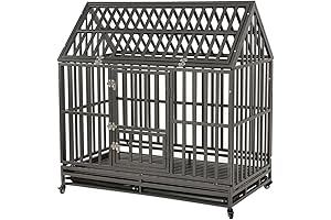 KELIXU 48" Heavy Duty Dog Crate for Extra Large Dogs up to 150 lbs
