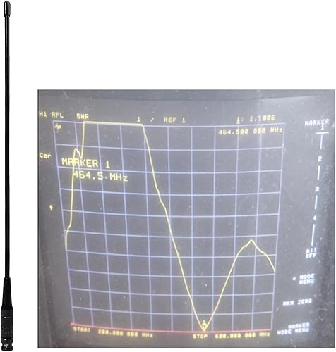 Miniatura 9 de HYS-771 144430 MHz Antena de mano de doble banda BNC de 15,6 pulgadas para ICOM V8 V80 V80E V82 V85 F3S HT-66 VHFUHF