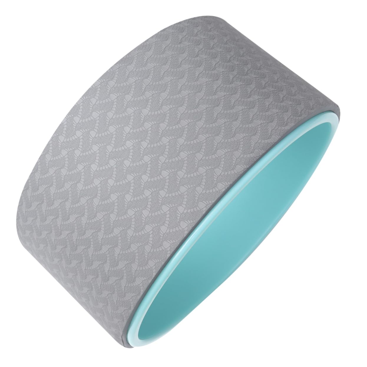 Ruota Yoga Blu in Abs 10,5 Pollici per Backbend e Esercizi a Terra, Attrezzo per Pilates Modellante Vita Facile da Trasportare