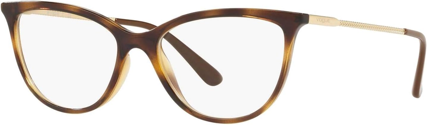 Vogue Eyewear Women's Vo5239 Cat Eye Prescription Eyewear Frames Dark Havana/Demo Lens 54 Millimeters image 2 of 7 B07HFCYWKX