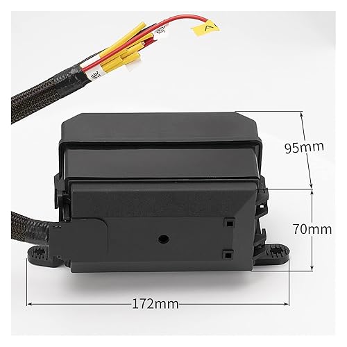 Miniatura 5 de 12 Way 12V Fuse Realy Box Car Metallic Pins Universal 6 Way Relay and 6 Slot ATOATC Blade Fuse Holder with Wireless Control