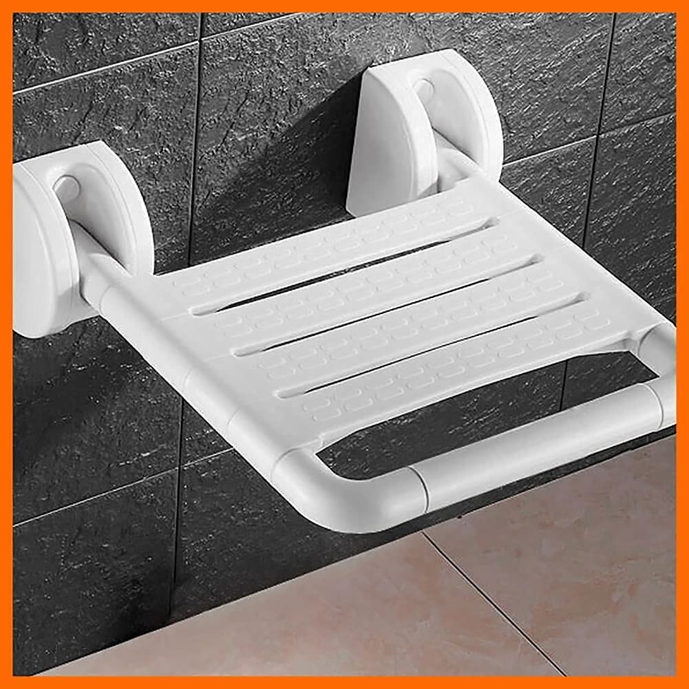 Asiento de Ducha abatible montado en la Pared Asiento de ducha plegable montado en la pared, silla de ducha for personas mayores, asiento de descanso plegable, sillas de baño resistentes, capacidad de