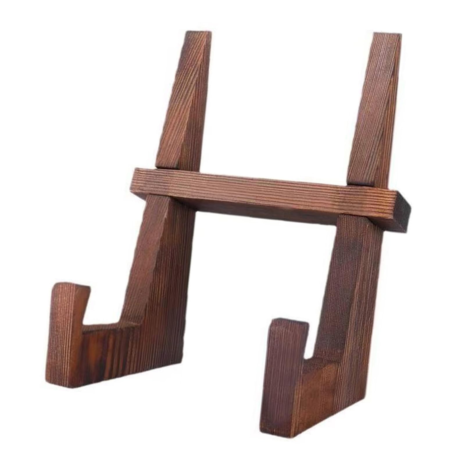 Hsyzygian Wood Plates Display Stand Picture Frame Holders Sturdy Storage Holders for Tabletop Photos Plaques and Books Multi Purpose Display Easel