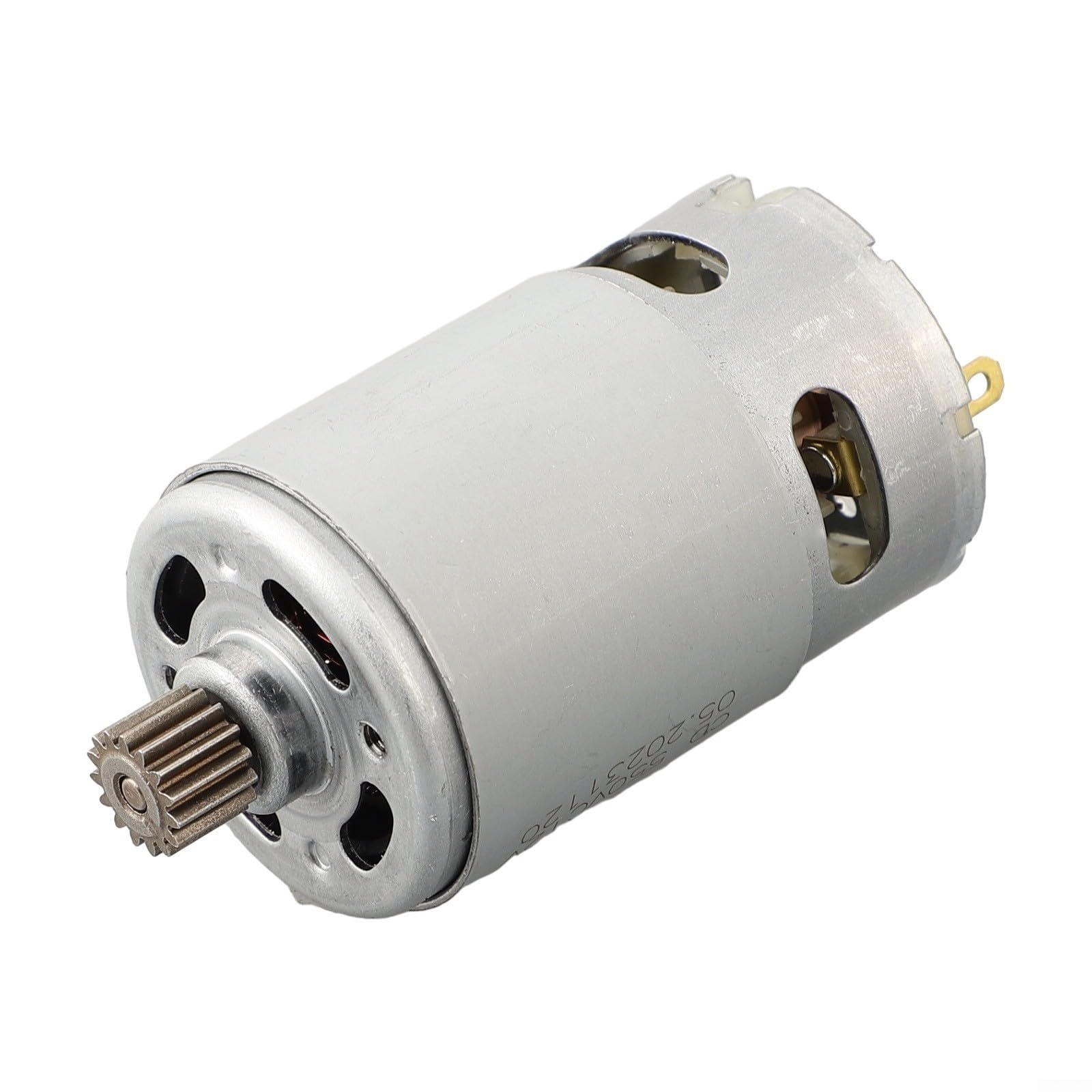 Motore elettrico RS550 con trasmissione a 13 o 15 denti per trapano avvitatore a batteria TSR1080-2-LI e GSR120LI, per 12 V e 14,4 V, costruzione in metallo robusto per fai da te e officina (12 V-15