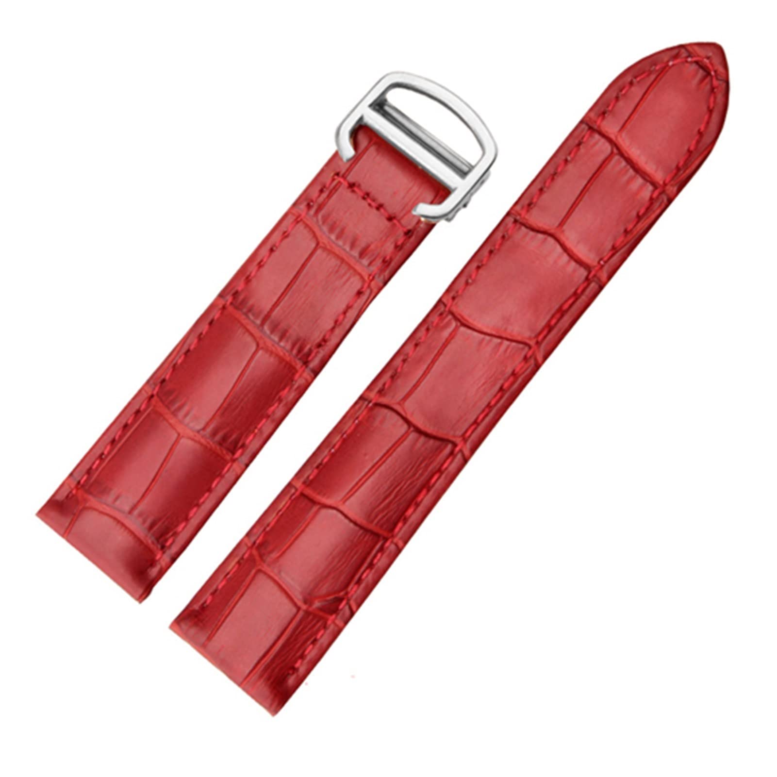 MENGKE Bracelet de montre en cuir véritable, 18/20/22mm, Compatible avec hommes/femmes, bracelets de rechange compatibles avec Tank Solo