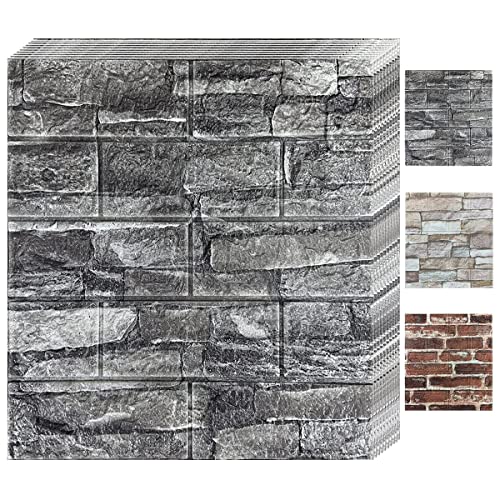 Bibykivn Papel Pintado Pared 3D 10 Piezas,Autoadhesivo...
