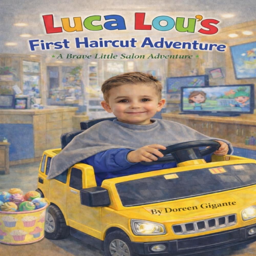 Luca Lou's First Haircut Adventure