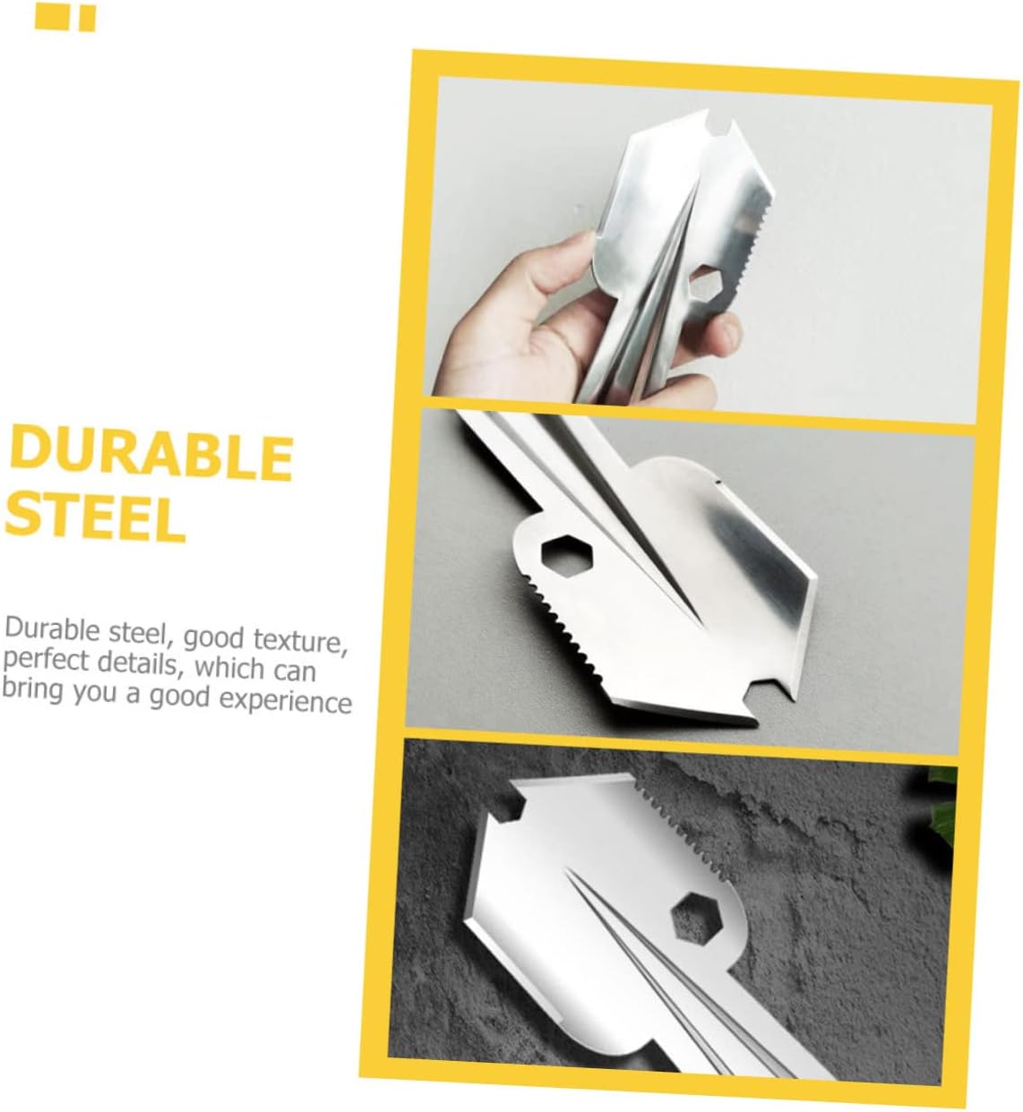 Small Steel Gardening Trowel Household Soil Shovel for Planting and Weeding Garden Tools for Flowerpots and Potted Plants