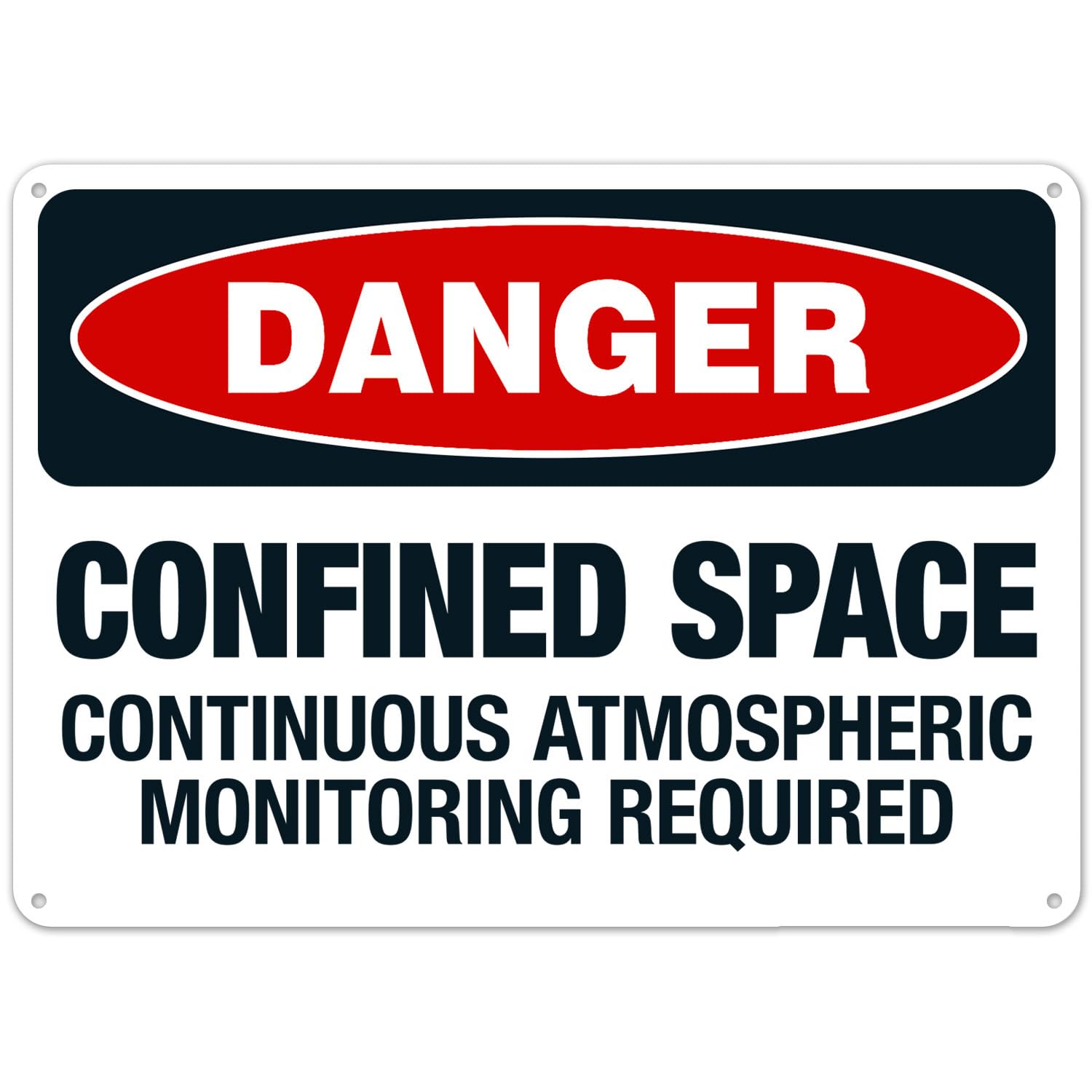 Unregistered Vehicle Access Restriction Warning Metal Sign Community Parking Lot Management 12x8 Inch