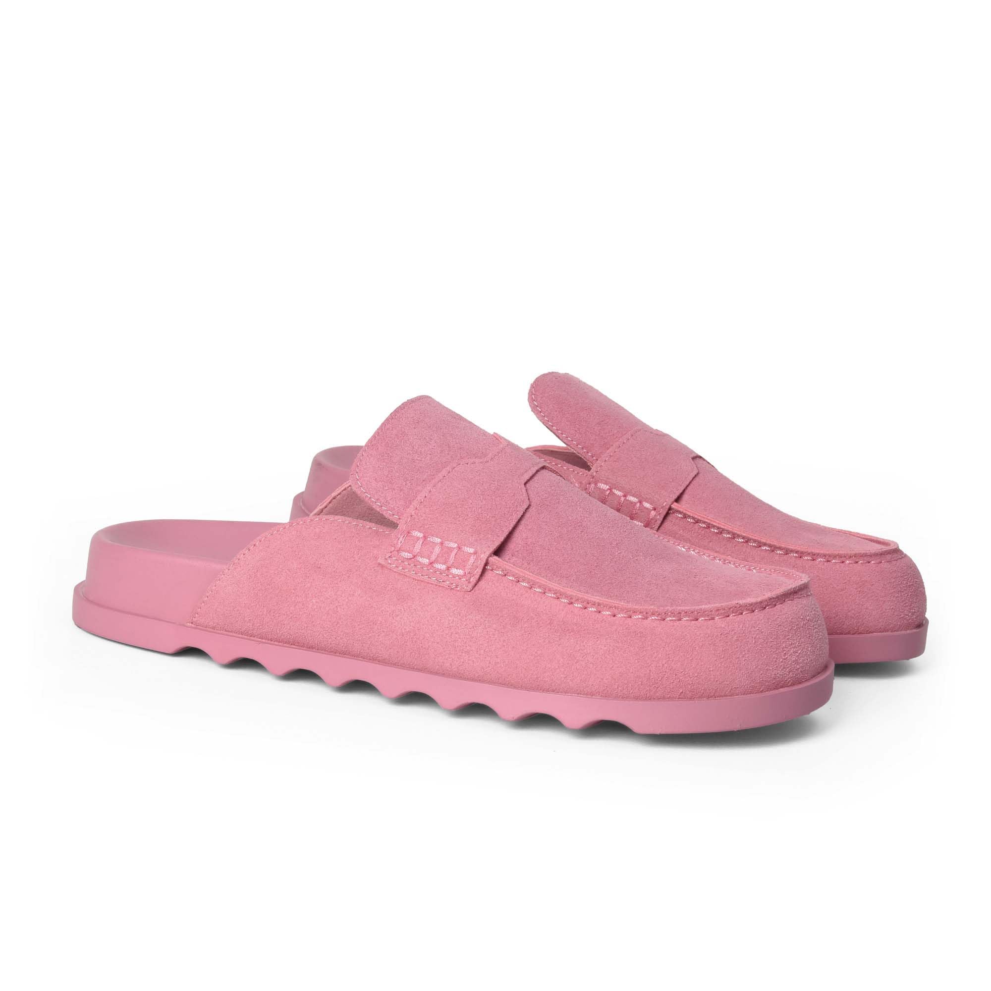 Women's Suede Mule Loafers Backless Slip On Flats Casual Round Toe Comfort Slides-image-40