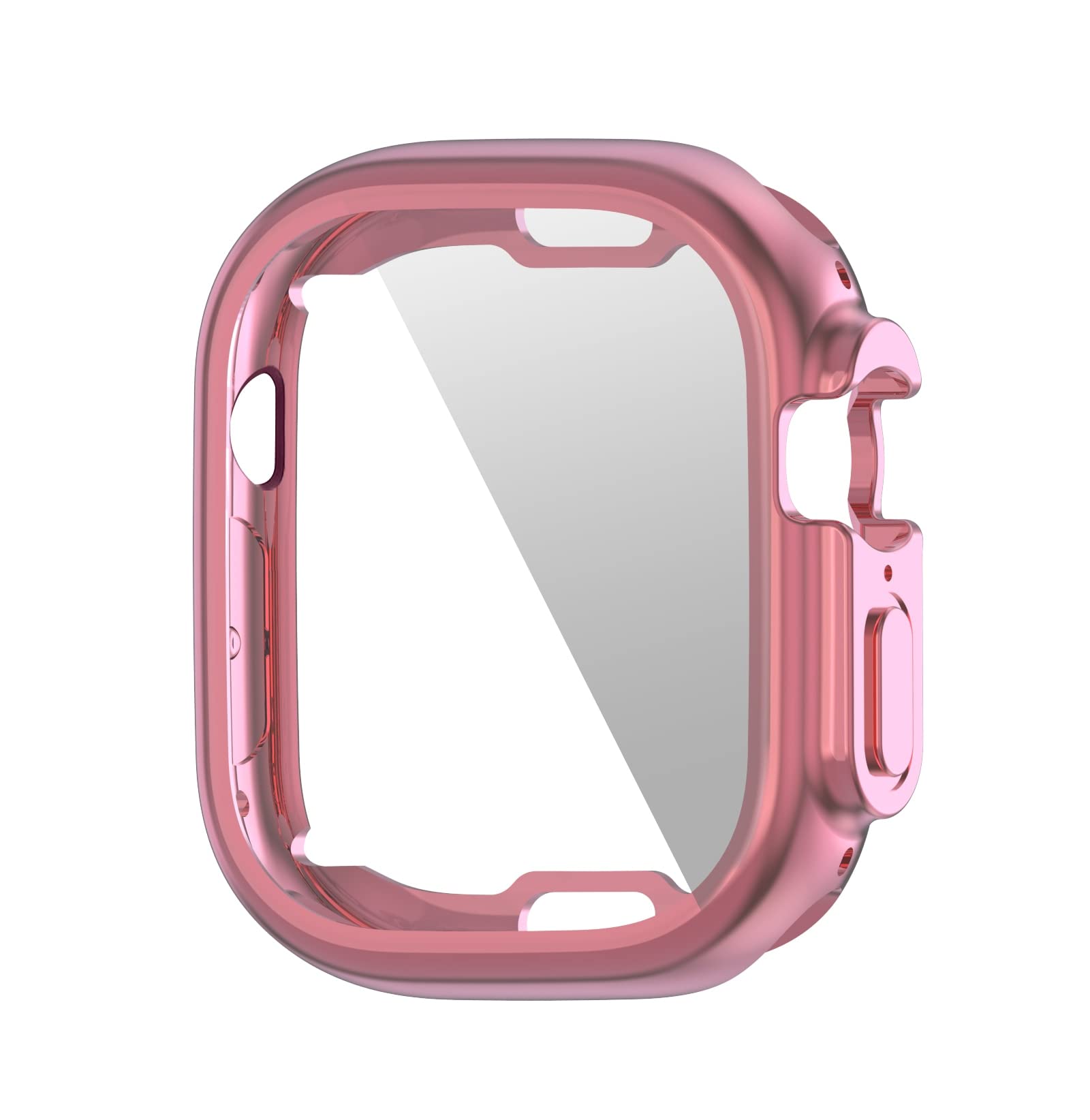 Eviter les bris d ecran sur Apple Watch Ultra avec cette coque transparente a 360 degres