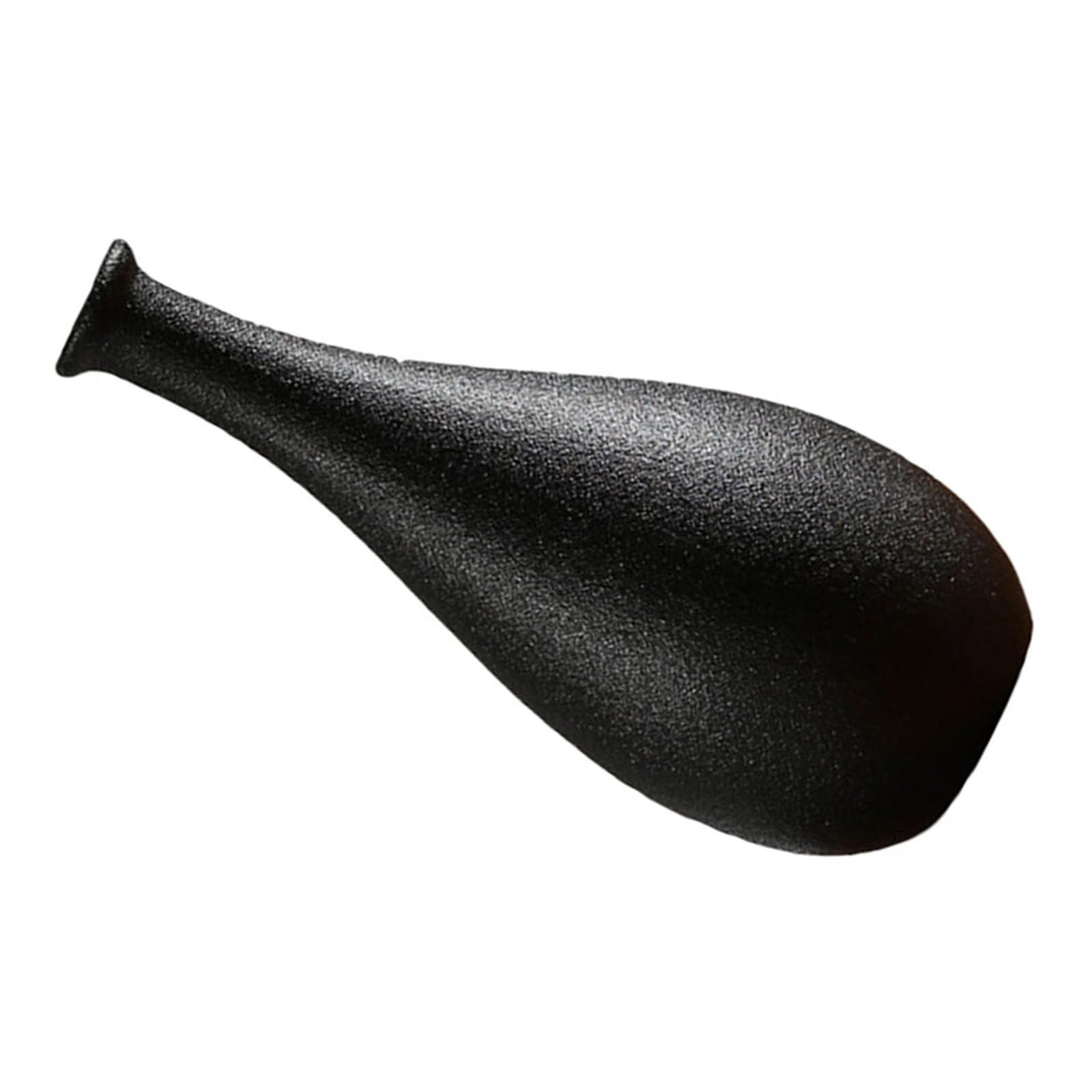 Jarrón negro minimalista para flores secas en jarrones modernos de cerámica decorativos