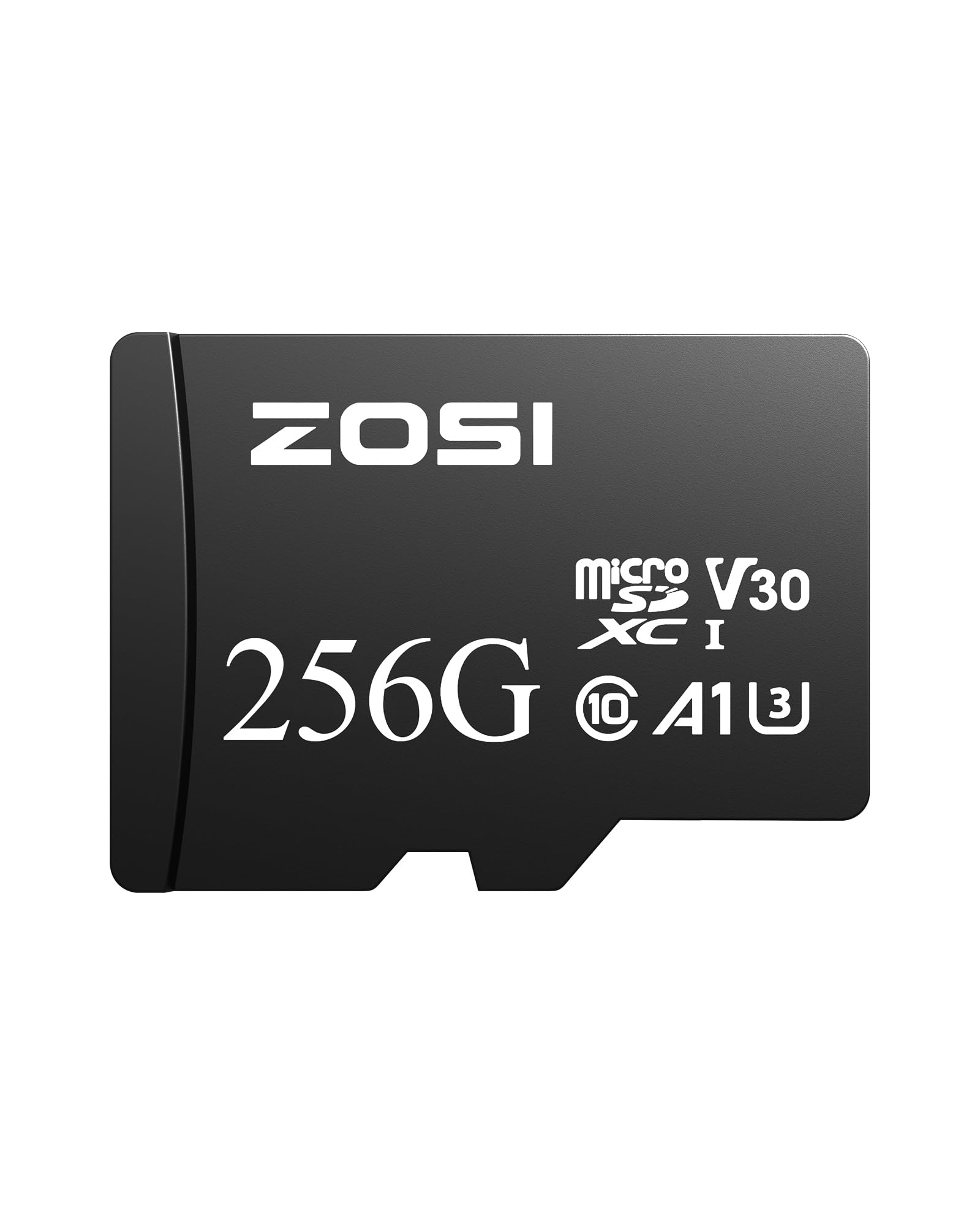 ZOSI 256GB Micro SD SDXC Memory Card - Full HD, A1, UHS-I, U3