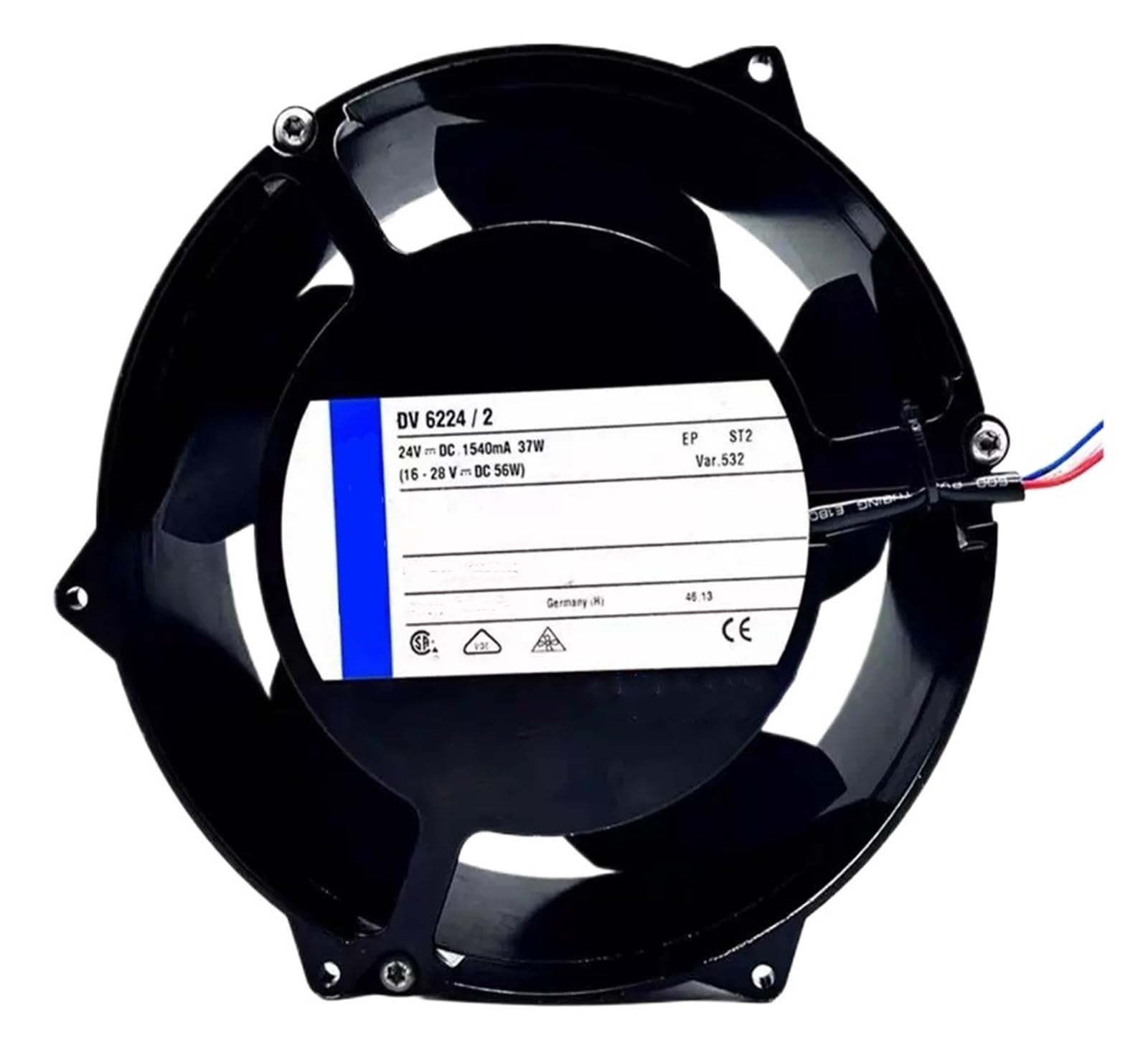 FSBNMNXPQ ACS800 Cooling Fan DV6224/2 DV6224/2 DC 24V 1540mA 37W 17cm 17251 172X172X51mm 2-Wire