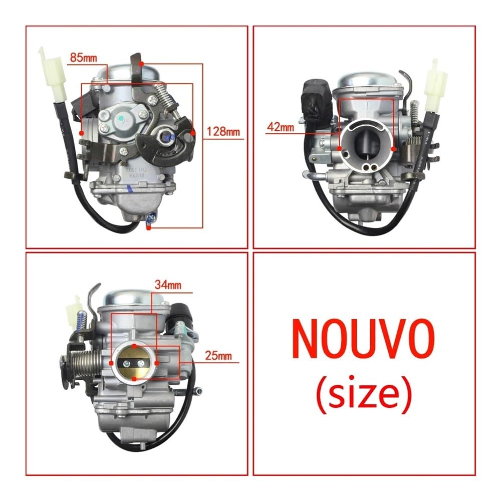Carburador De Motocicleta Con TPS Electrónico | Apto for Yamaha excitador 125cc Nouvo LC