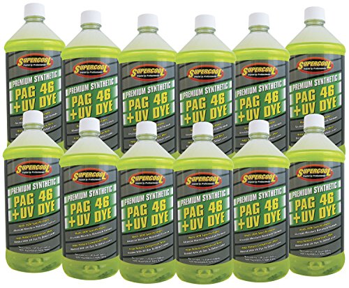 Image of TSI Supercool P46-32D-12CP PAG 46-Viscosity Plus U /V Dye Oil - 32 oz, 12 Pack