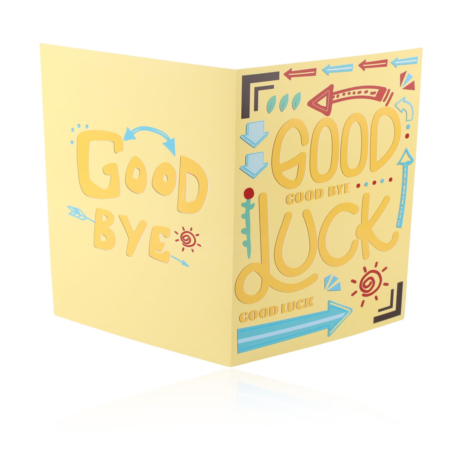 Biglietto D'Addio Gigante Con Busta 'We Will Miss You' - 35,5 X 56,9 Cm - Regalo Per Colleghi In Partenza, Pensionamento - 2