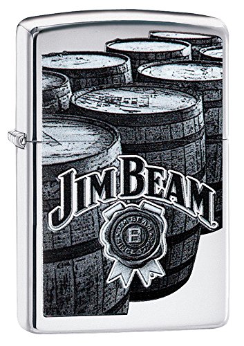 Zippo Jim Beam High Polish Chrome Lighter