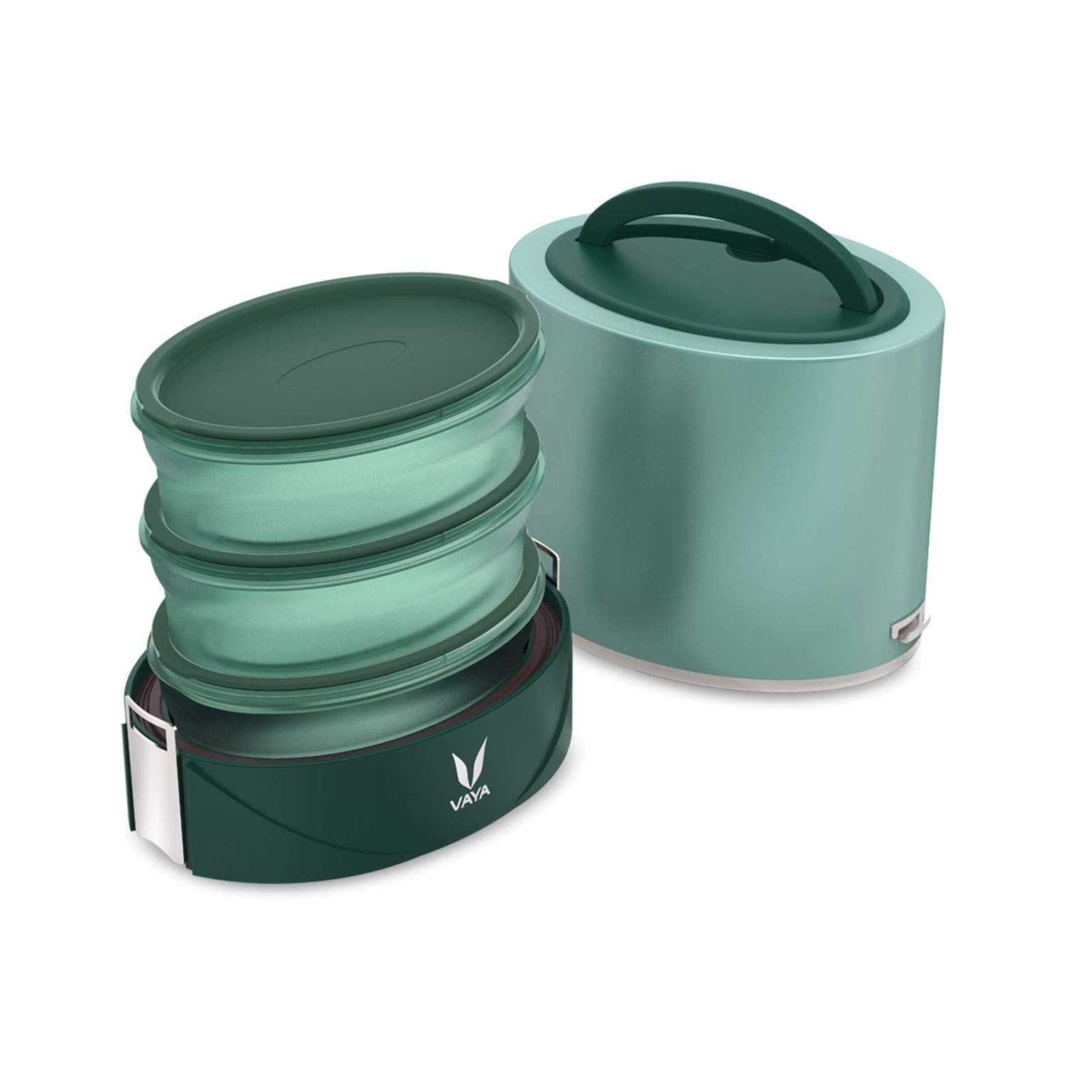 Buy VAYA TYFFYN Flex Lunch Box for Office for Adults,1000ml with 3