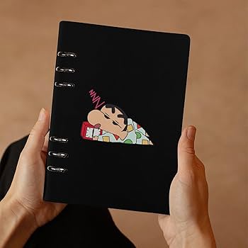 Amazon.co.jp: Crayon Shin-chan Binder Notebook, A5 Size