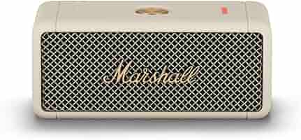 【新品】Marshallワイヤレスポータブル防水スピーカEmbertonクリーム Marshall ワイヤレスポータブル防水スピーカー/クリーム