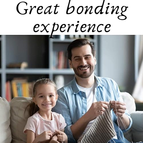 Miniatura 7 de Thoughtful Stitch Kit de tejido para principiantes, adultos y niños, kit completo de tejer, juego de hilo para aprender a tejer con libro tutorial