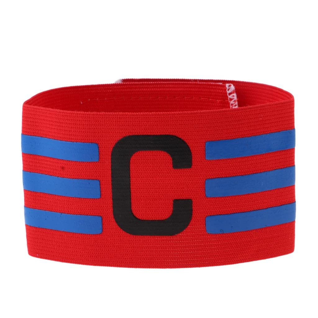 Meadawgs® Football Soccer Sports Adjustable Bands Captain Band #2 red|Sporting Goods | Team Sports | Soccer |1 Piece Captain Band