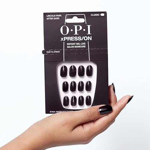 Miniatura 7 de OPI xPRESSON Press on Nails  Short Round Classic, Long Almond & Coffin Shape Press-On Professional Nail Art Kit