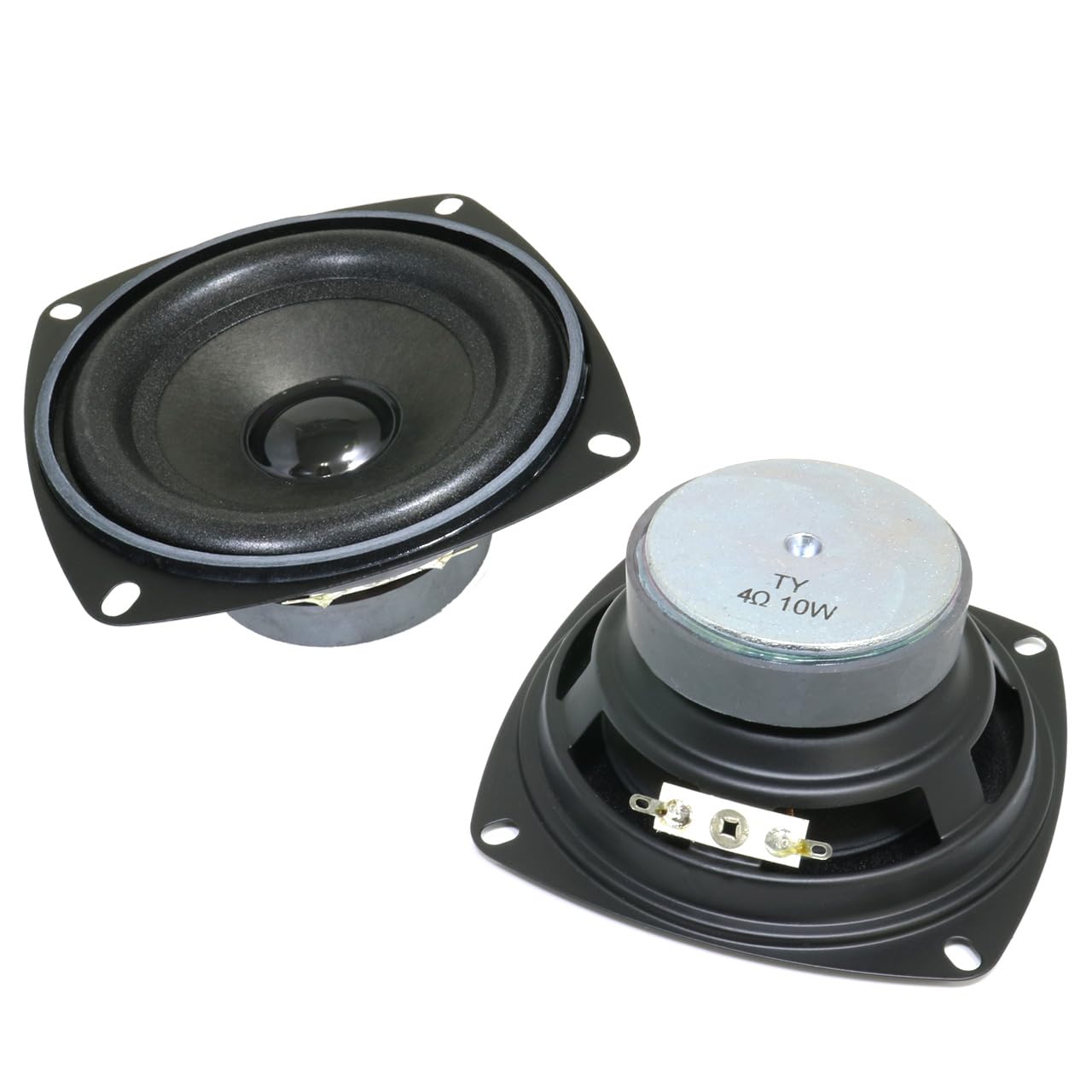 Amazon.co.jp: P1000K互換形状 10cm フルレンジスピーカーユニット 3.5