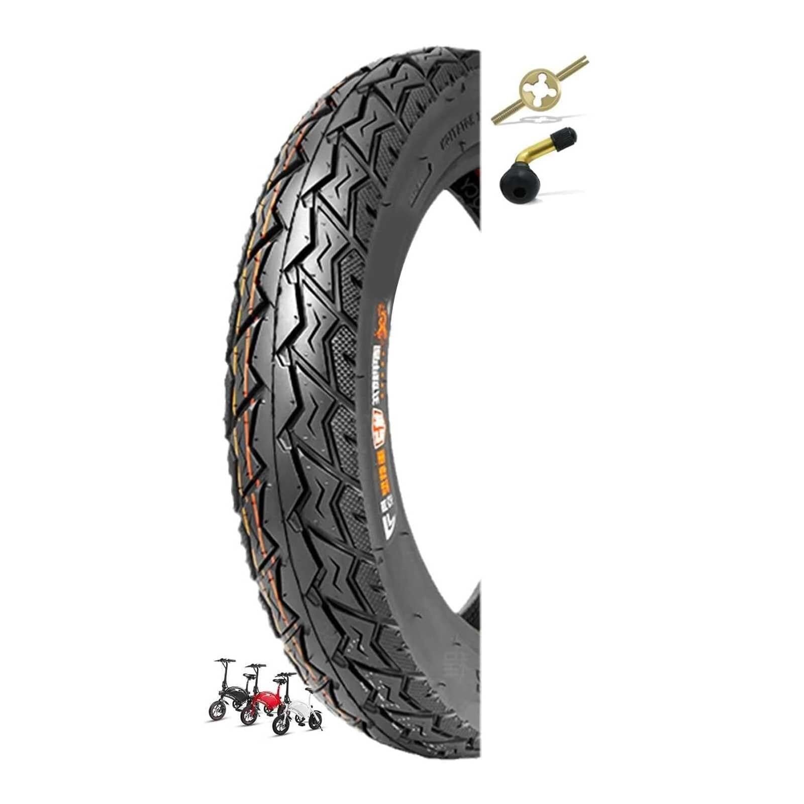 2.75-10 Neumático de Calle para Motocross | 8 P.R. | 2.75 x 10 Neumático sin Cámara 14 x 2.75 para Scooter | 44J Carga Máxima 352